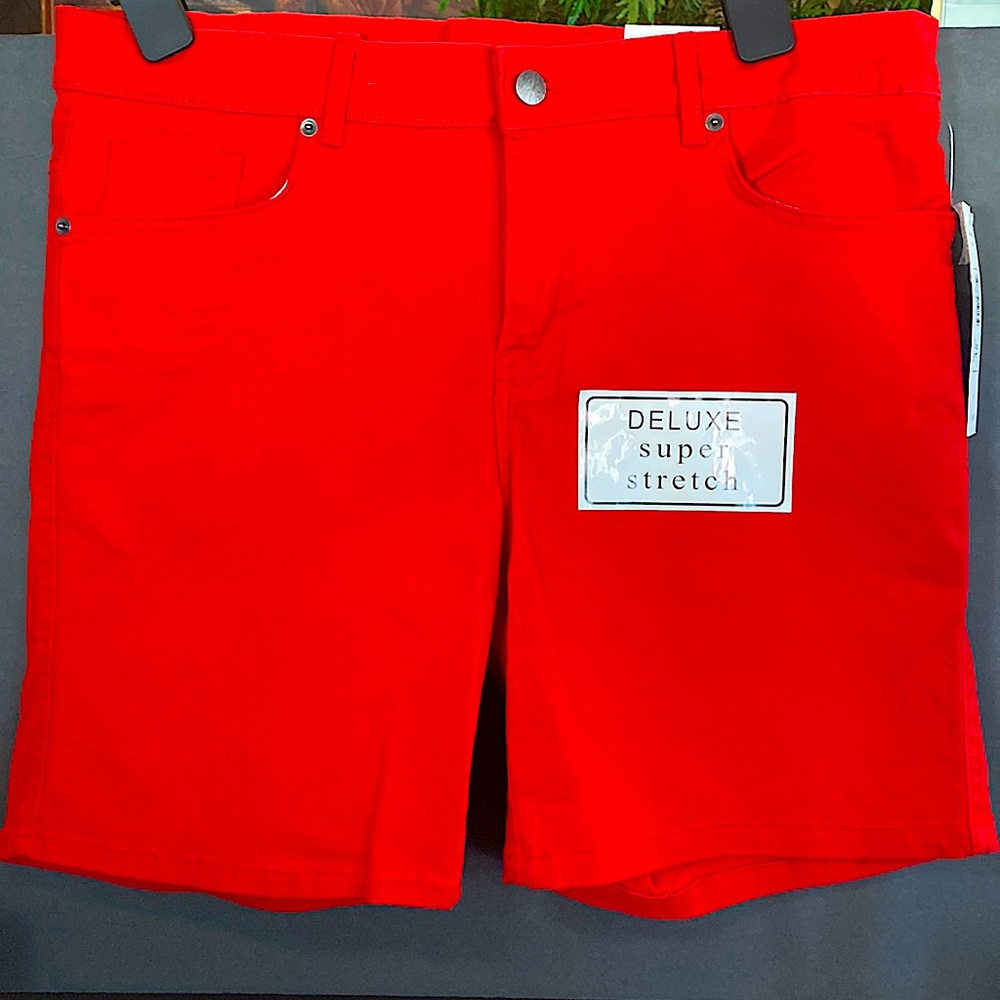 PURPLE & MORE RED SIZE 10 NEW SHORTS